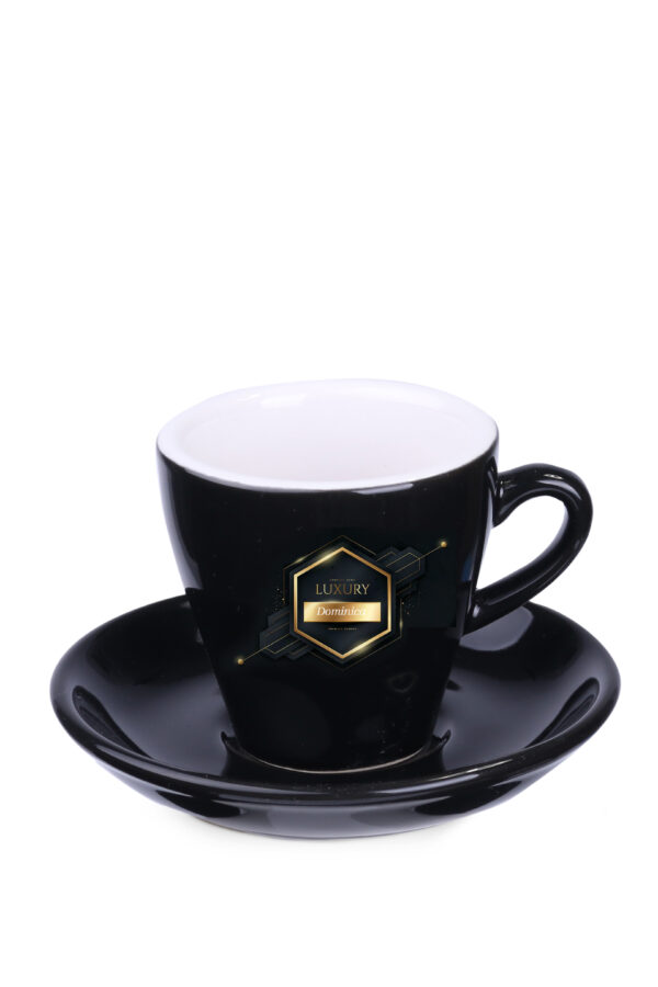 Espresso kavos puodelis VERONA su lėkštute 80 ml