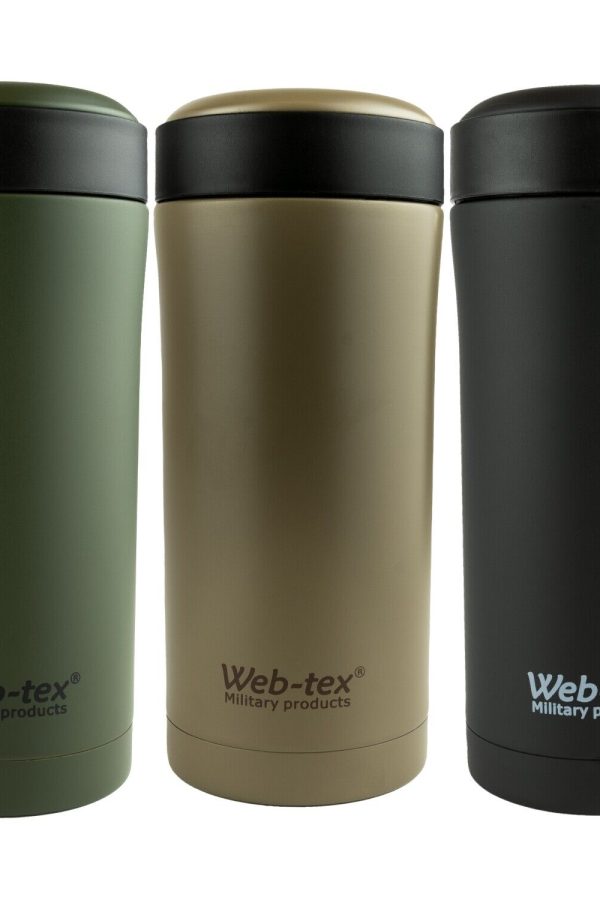 Nerūdijančio plieno termo puodelis Web-Tex